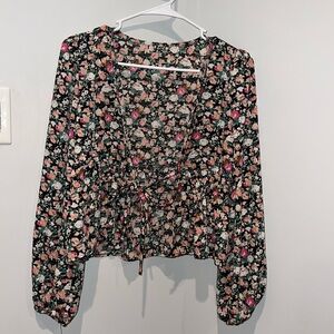 Going out top, flowery